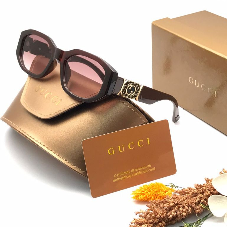 Kacamata Wanita Gaya Korean Kekinian Gucci 0291S