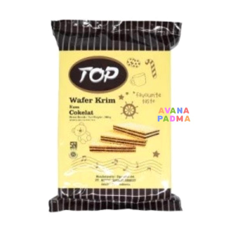 

Top Wafer Krim Rasa Cokelat (300g)