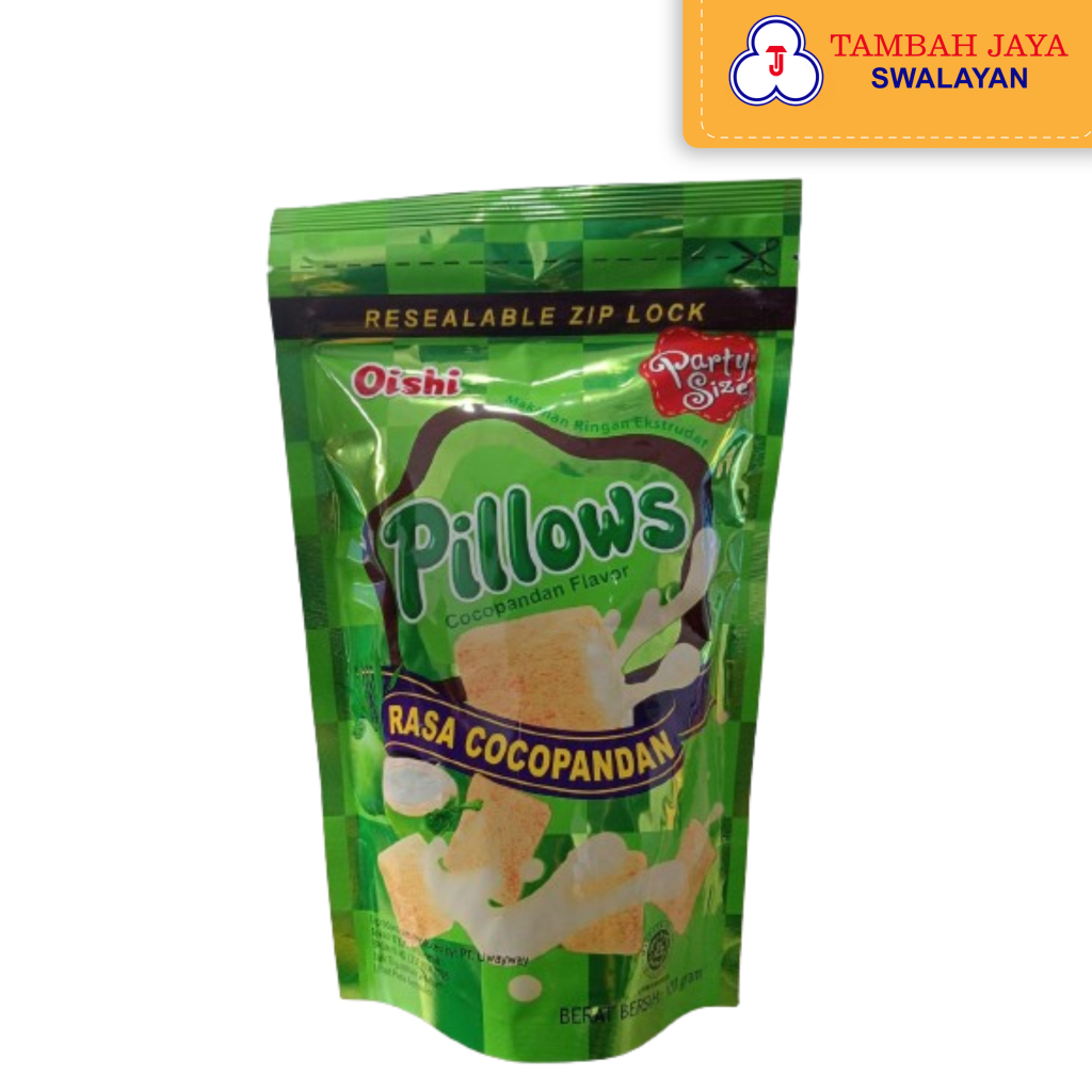 

Oishi Pillows Rasa Cocopandan 100gr