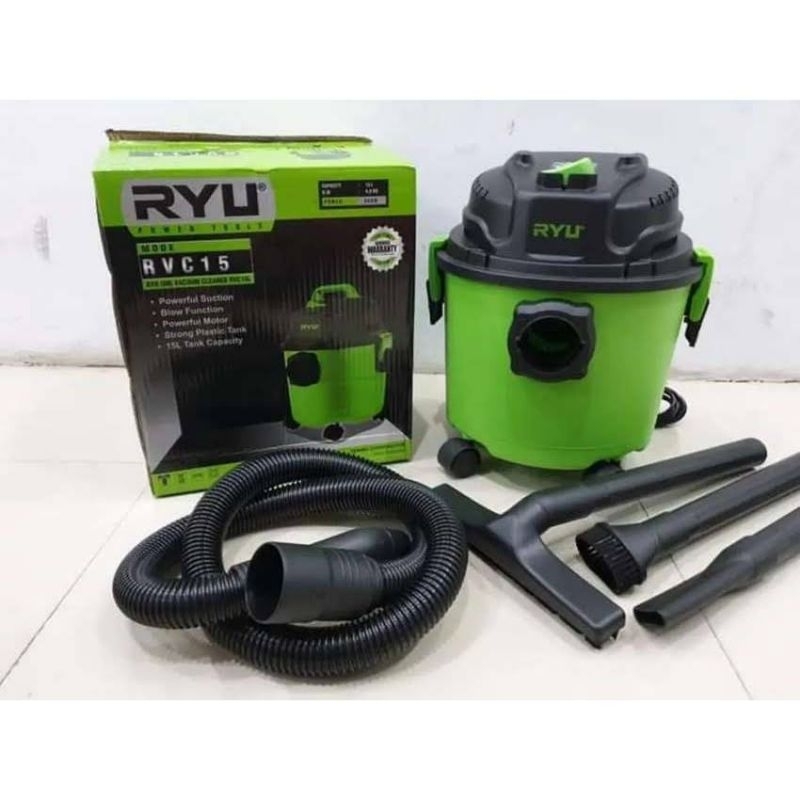 RYU - Tekiro 650 Watt Vacum Cleaner - Blower Cleaner Mesin Sedot Debu Ryu