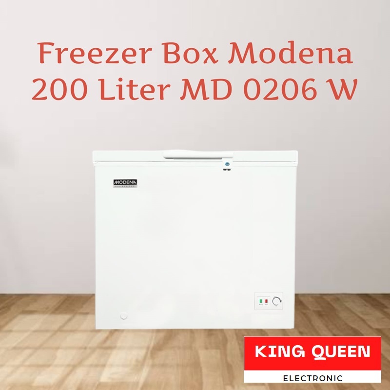 Freezer Box Modena 200 Liter MD 0206/0210 W