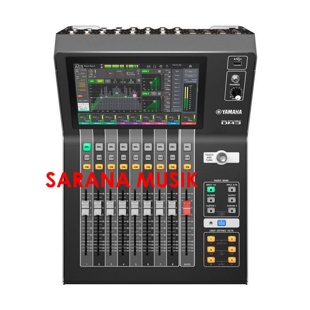 Mixer Digital Yamaha DM3 Yamaha DM-3 DM 3 Digital Mixing Console with Dante Original