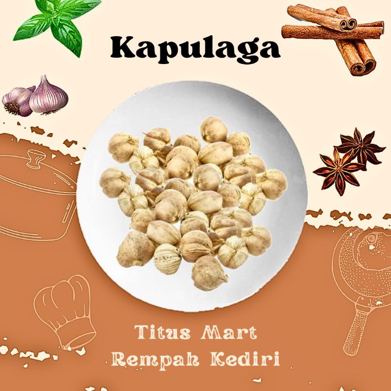 

KAPULAGA Bumbu Dapur Rempah Asli Isi 50 -100 Gram