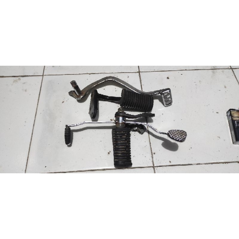 step footstep satria fu 150 karbu original copotan