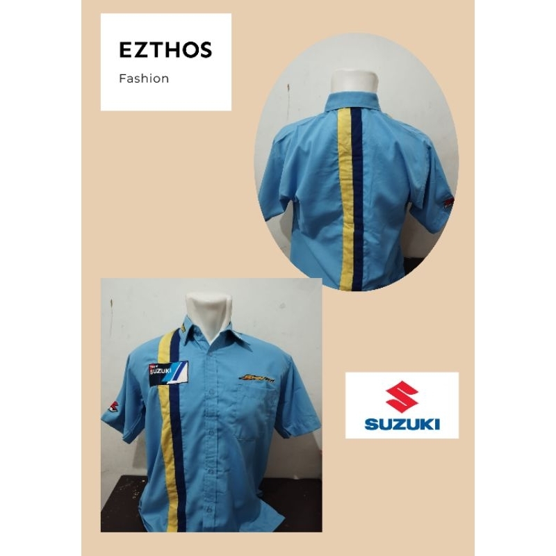 Baju kemeja Suzuki Pria Kantor