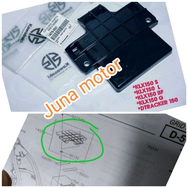 Tutup aki KLX 150 Original