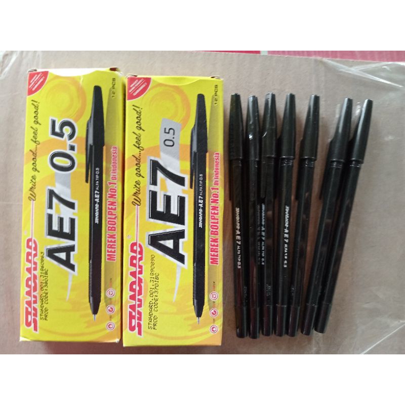 

Pulpen Standar Ae7 (Satuan) warna hitam