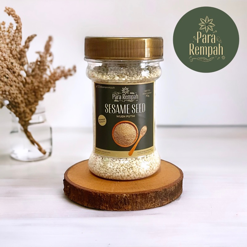 

Sesame Seed / Wijen Biji Putih / Bumbu Dapur Premium / Para Rempah / pararempah