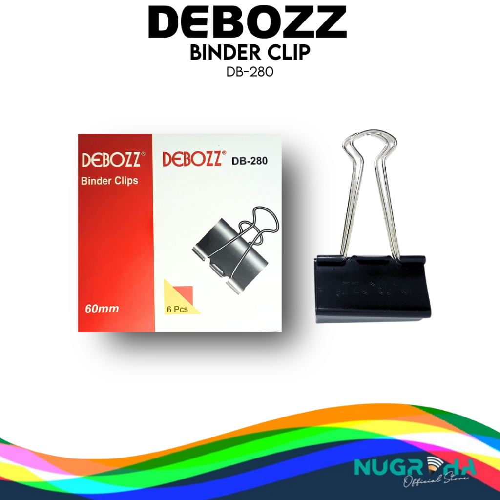

BINDER CLIP / PENJEPIT KERTAS JUMBO DEBOZZ 280