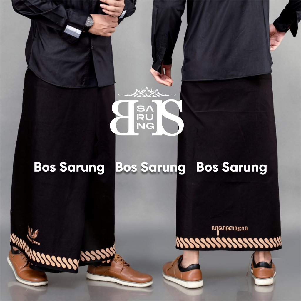 ORIGINAL SARUNG BATIK PEKALONGAN MOTIF SENOPATI POLOS TERLARIS TERMURAH SARUNG BATIK ELRUMI MAHDA