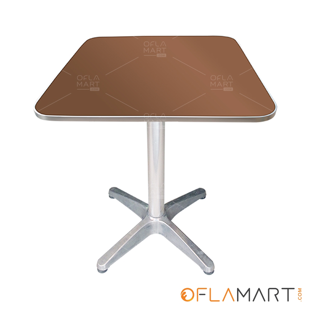 MEJA ALUMINIUM / MEJA TERAS - TM 4 CASTING SEGI - TOSKA