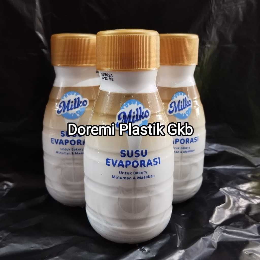 

Milko Gold 210gr Susu Evaporasi Evaporated Milk / susu evaporasi botol
