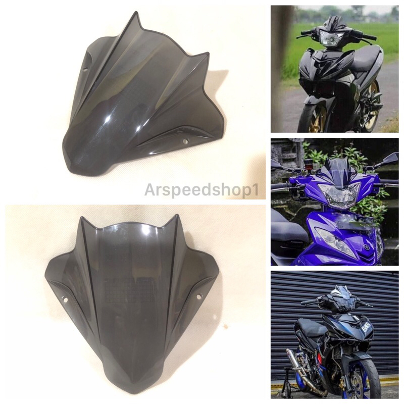 Visor Windshield-Visor Mx New-Mx 150-Mx king 150 Smoke