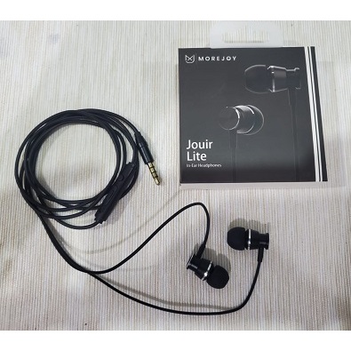 Morejoy Jouir Lite In-Ear Headphones - Black or Silver