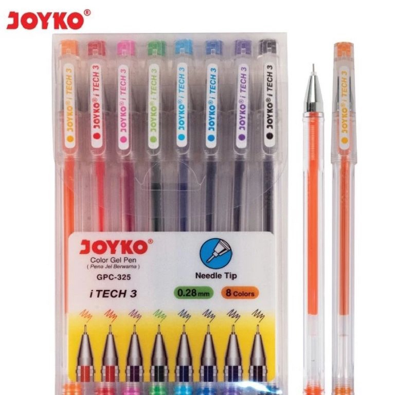 

ART F56Q Pulpen Gel 8 warna Joyko Gpc325 Itech 3 1 set
