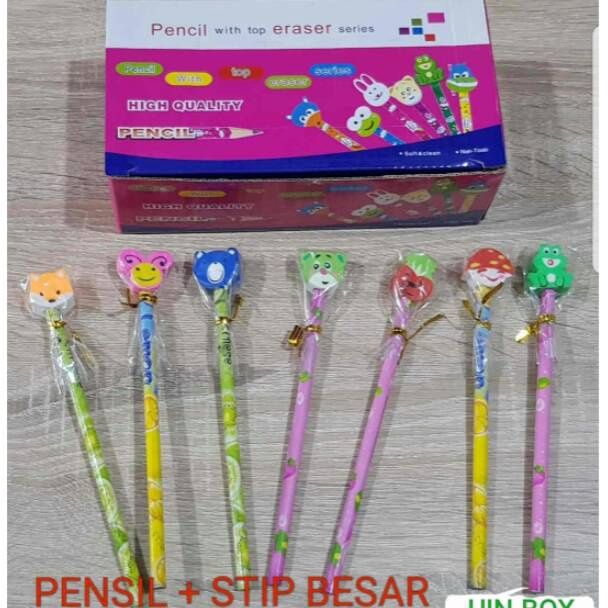 

ART F76R 24 PCS PENSIL FANCY SETIP LUCU