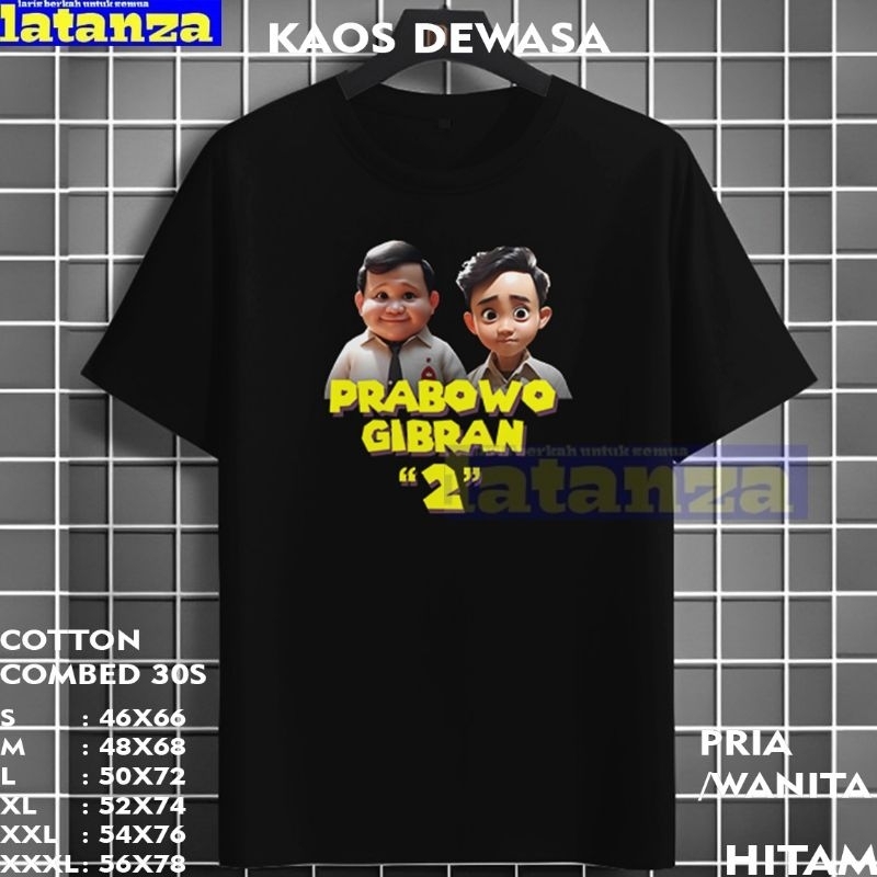 KAOS GEMOY. KAOS PAK PRABOWO GEMOY