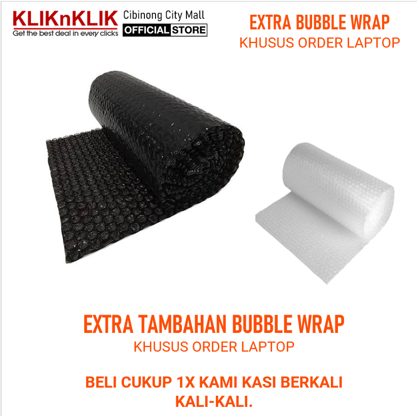 

EXTRA BUBBLE WRAP KHUSUS ORDER LAPTOP