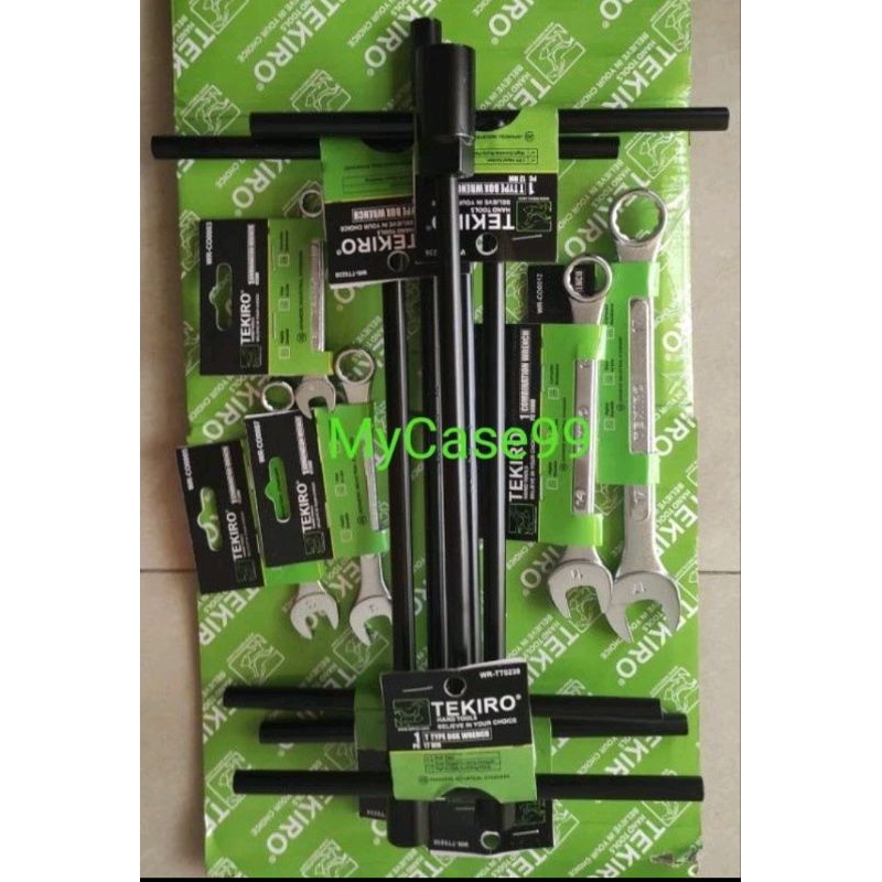 (Promo Set) Kunci T Tekiro 8,10,12,14 + Kunci Ring Pas Tekiro 8,10,12,14,17
