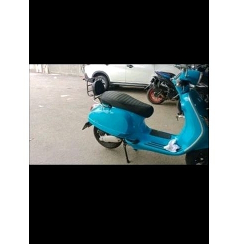 ready stok sandaran/Back Rack /sanadaran jok vespa Listrik Uwinfly T3/T3 super/T3 pro/ Smooth zuzu p