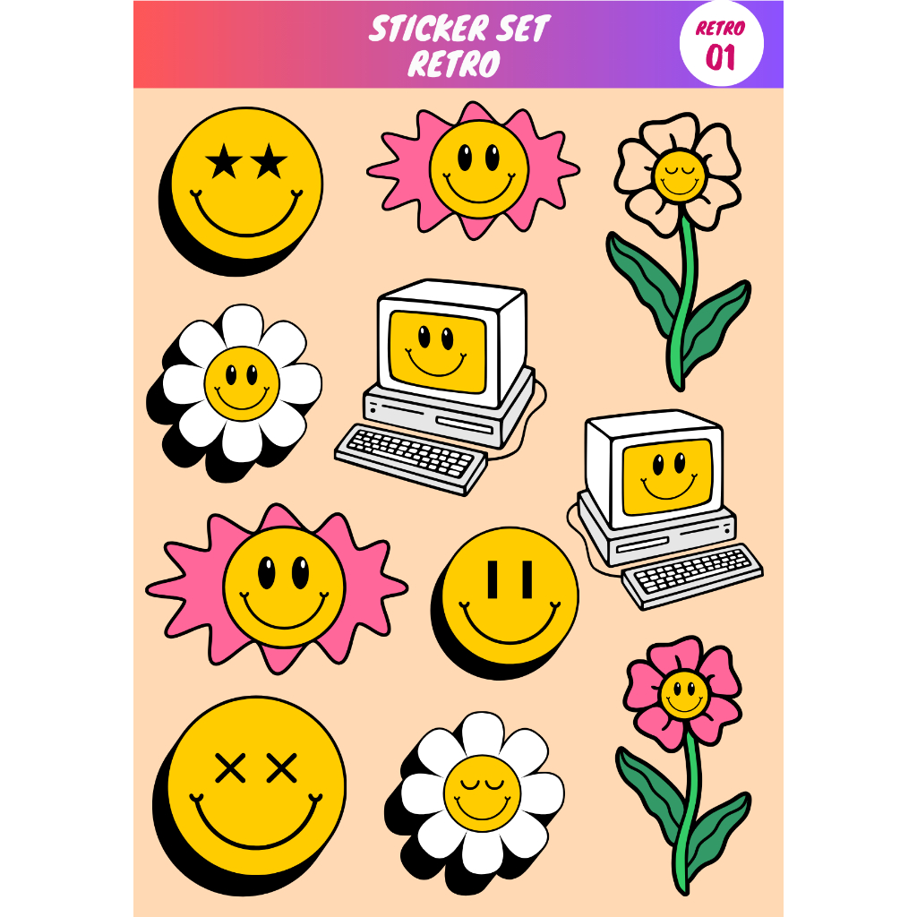 

Sticker - RETRO - Sabak Kula