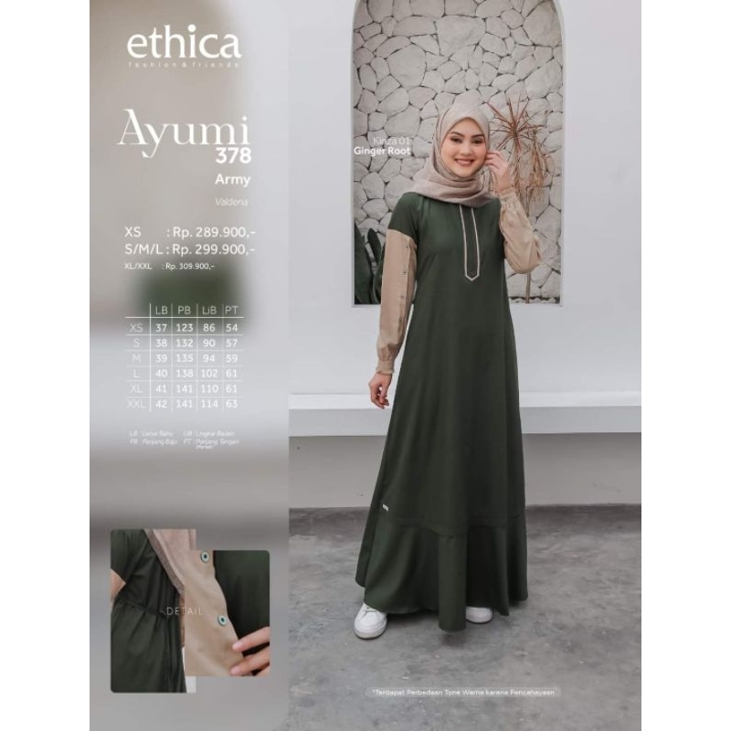 Gamis Ethica Ayumi 378