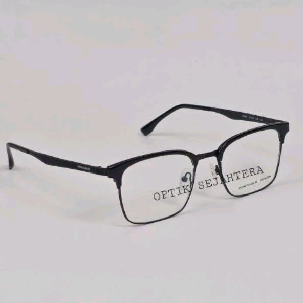 Frame Kacamata Pria Wanita Portable Design P9563 Original