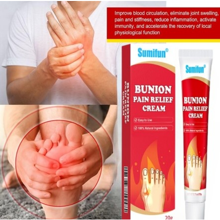Salep Rematik Bunion Pain Relief Cream Splint Jari Kaki
