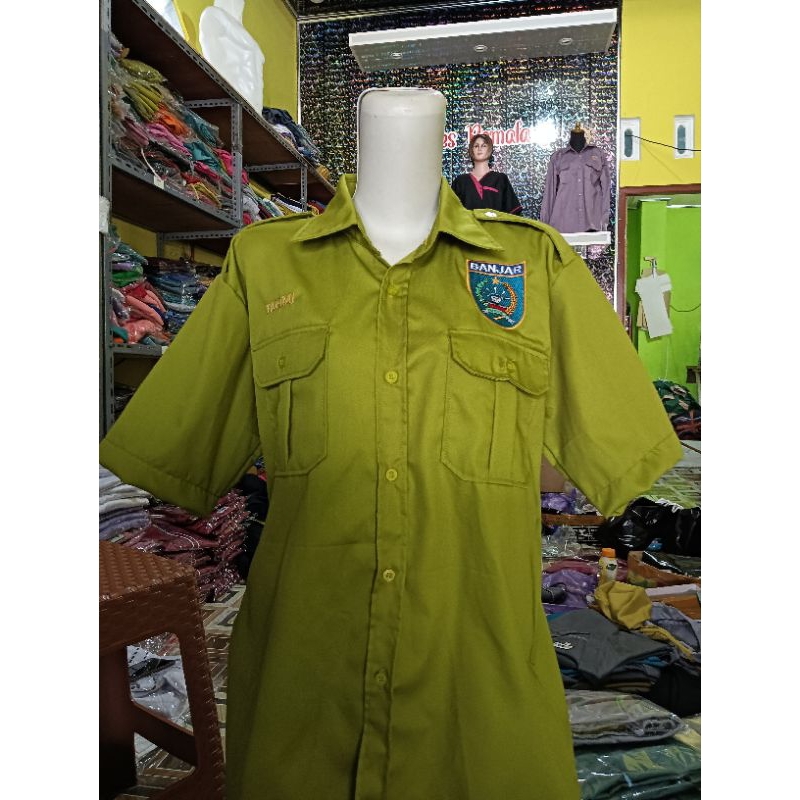 kemeja pdl pendek