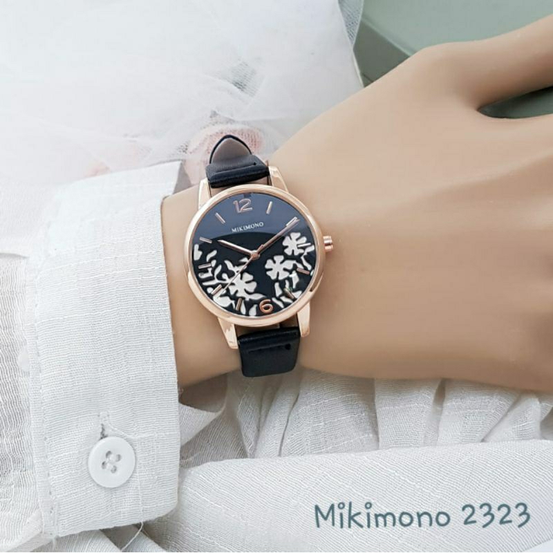 (BISA COD) Jam Tangan Wanita Mikimono 2323 Original Diameter 3,2cm