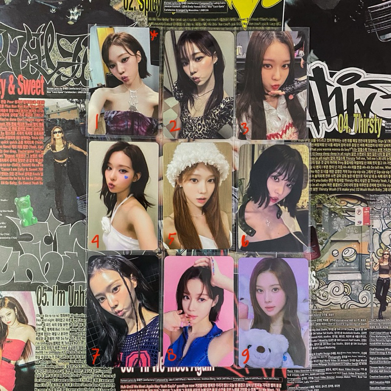 [OFFICIAL] PART 3 ; PC AESPA KARINA WINTER NINGNING GISELLE ; CANNES KPOPMERCH VCE SHOPEE APPMUS INT