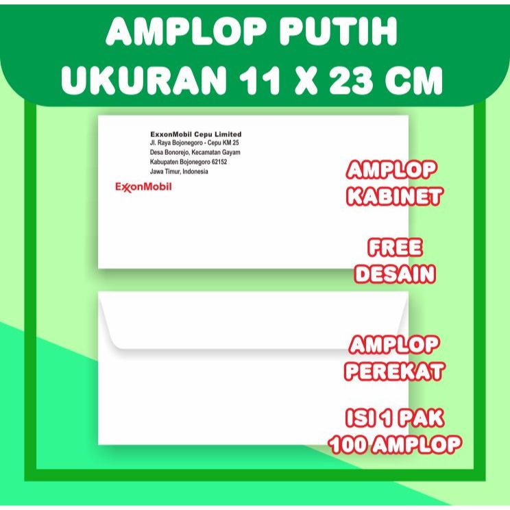 

CETAK AMPLOP PUTIH KABINET