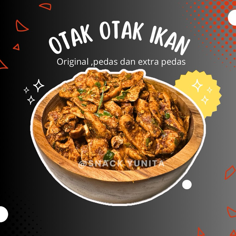 

Camilan Otak-Otak Ikan Crispy - Varian Rasa Daun Jeruk, Pedas, Balado