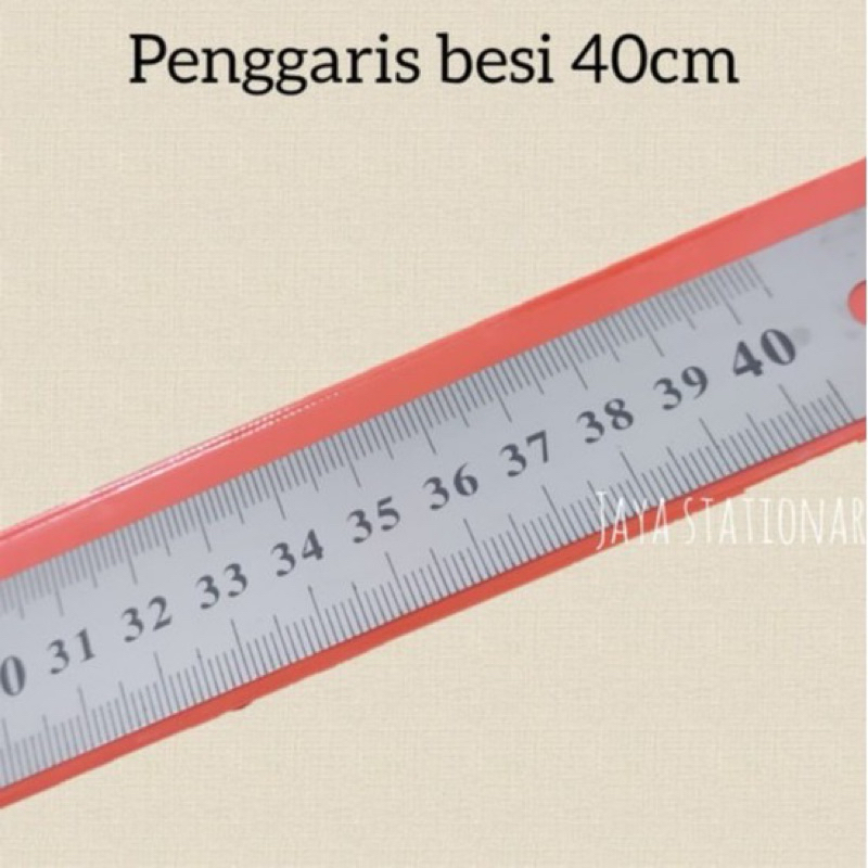 PENGGARIS BESI 40 CM