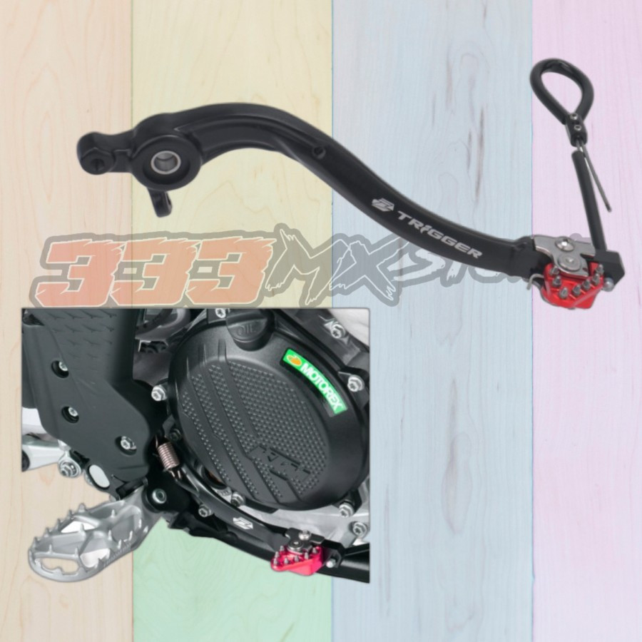 Brake Pedal Zeta Trigger CRF 150 250 300 Rally Pedal Rem CRF Original