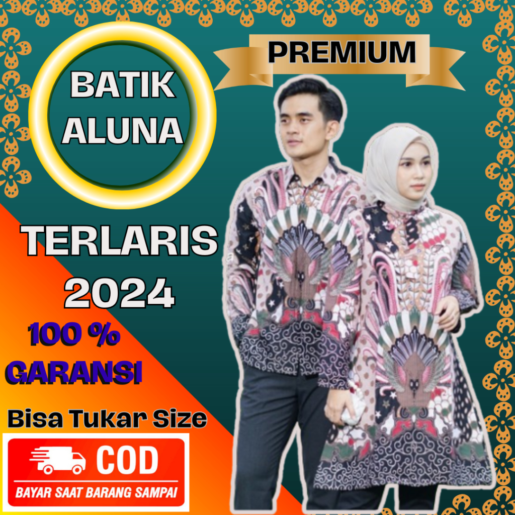 BAJU BATIK SARIMBIT COUPLE PASANGAN REMAJA MUDA KELUARGA PREMIUM