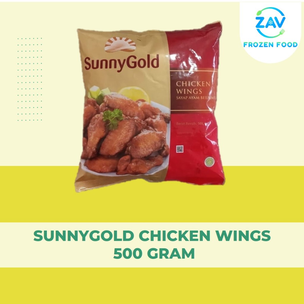 

SUNNYGOLD CHICKEN WINGS 500 GRAM