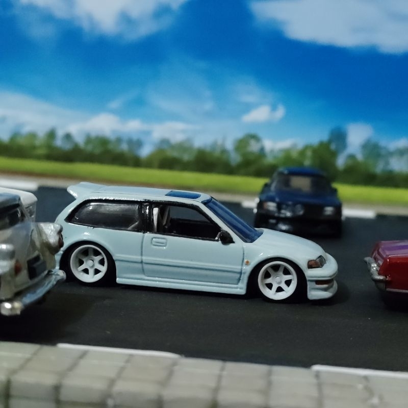 diecast hotwheels 1/64 custom ban karet