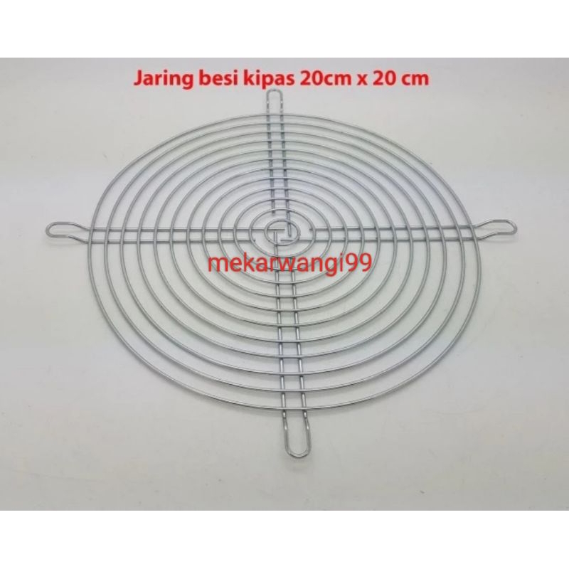 jaring kipas 20cm besi / ring fan 20cm