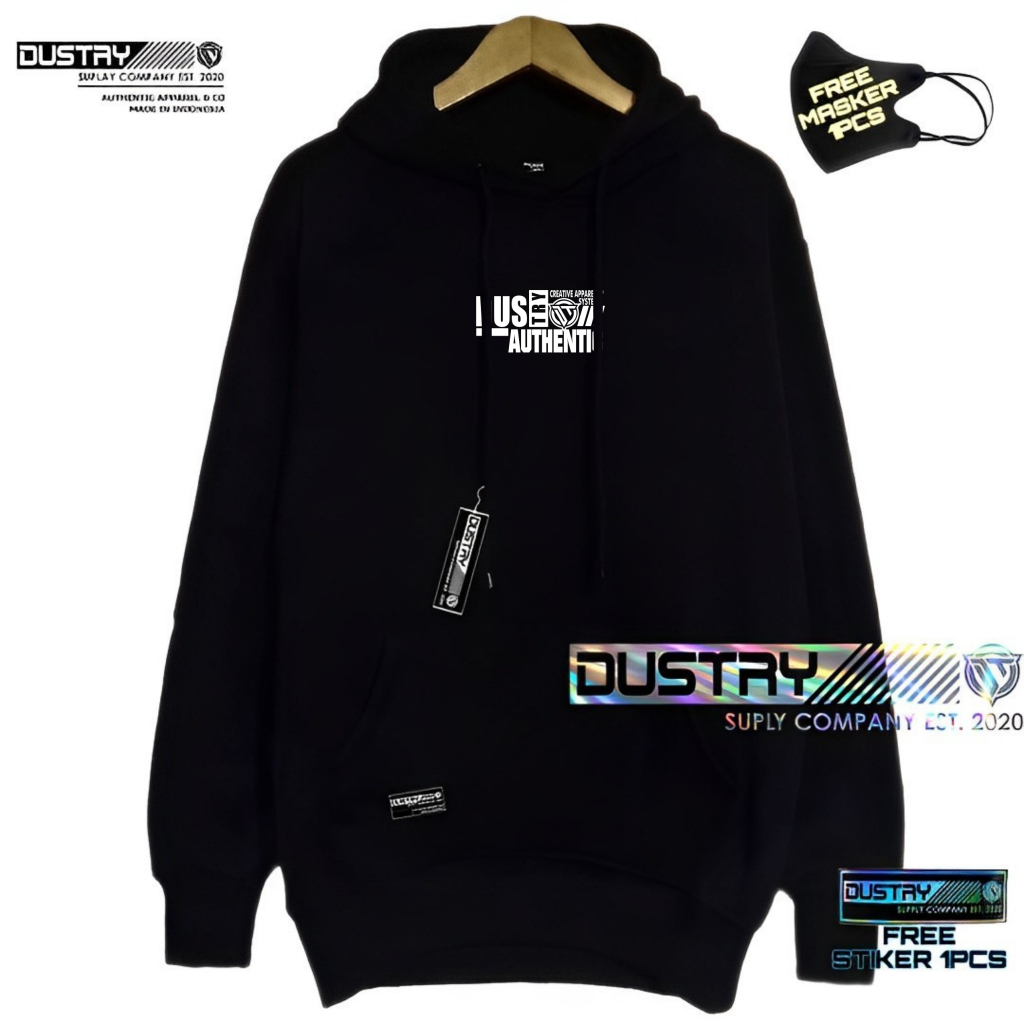 Jaket Sweater Distro CREATIVE APPAREL Pria Wanita Vintage Oversize Hoodie Zipper Cowok Kekinian Hodi