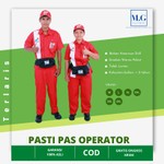 Stelan Baju Seragam Operator Spbu | Baju Kerja Pria & Wanita Pertamina.