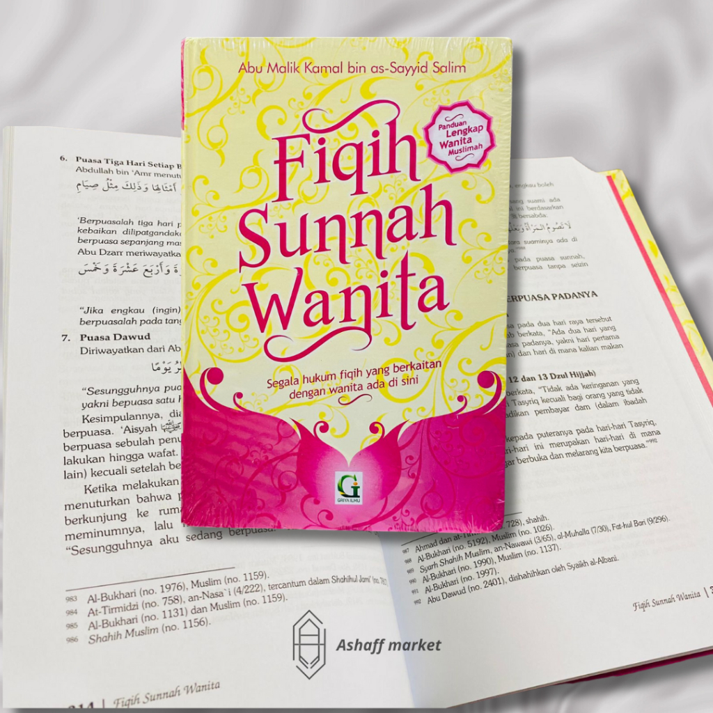 Buku Fiqih Sunnah Wanita ORI Panduan Lengkap Wanita Muslimah Griya Ilmu