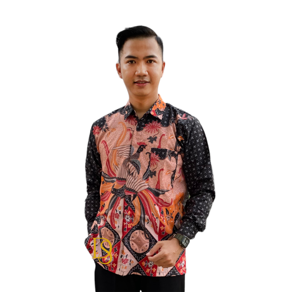 Baju Kemeja Batik Pria Lengan Panjang Murah Seragam Pernikahan Terbaru