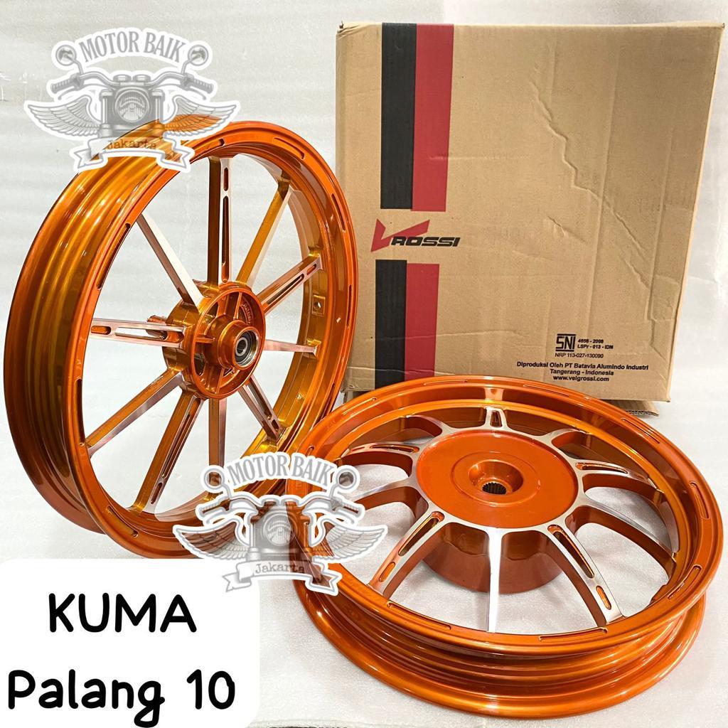 velg pelek velek racing VROSSI V ROSSI KUMA palang 10 vario 125 150 1set depan belakang 185/215- rin