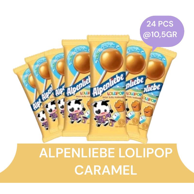 

ALPENLIEBE CARAMEL ISI (24x10,5GR)