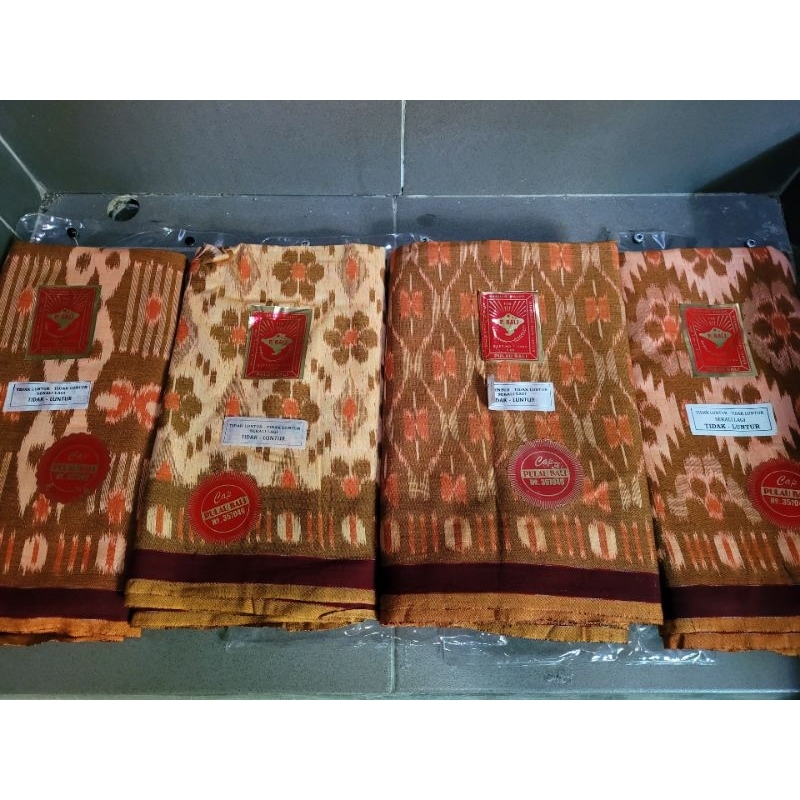 Sarung Goyor Gloyor ATBM Toldem Kabel Cap Pulau Bali kunyit