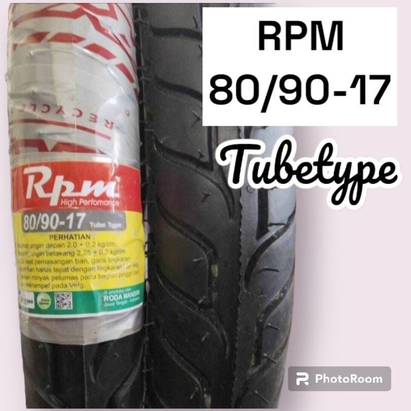 Ban luar RPM 80/90-17 Tubetype