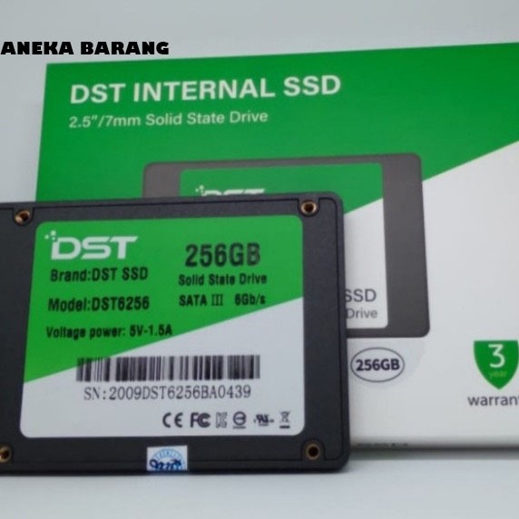 SSD DST 256GB SATA III GARANSI RESMI