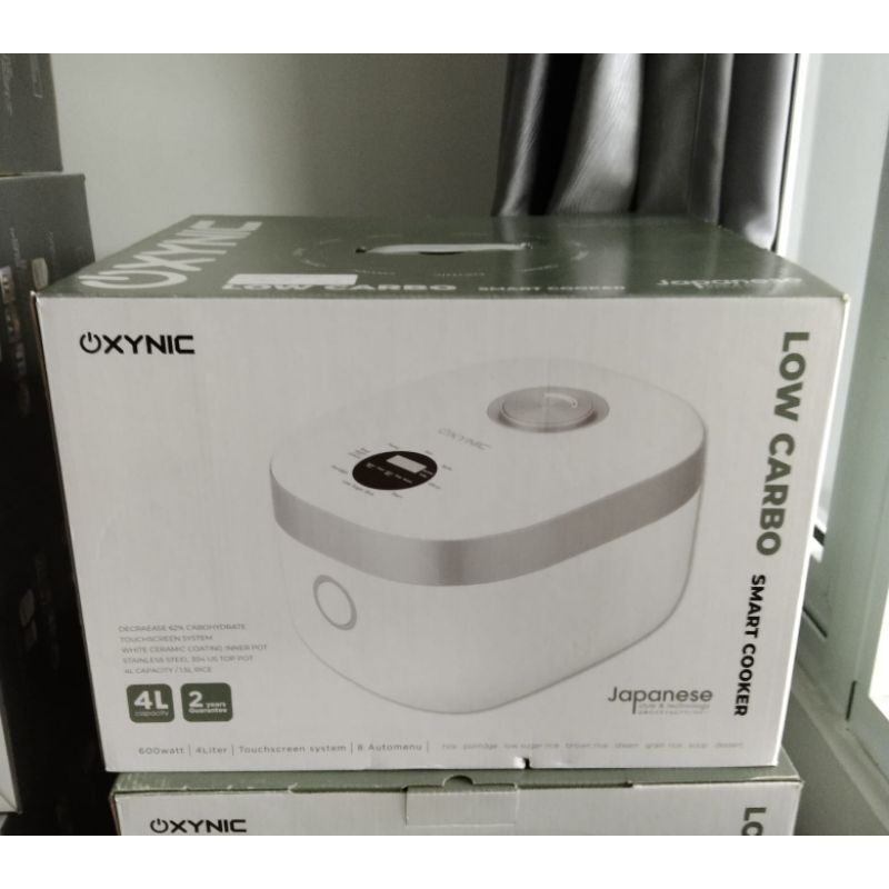 OXYNIC RICE COOKER LOW CARBO SMART COOKER 4 LITER ORIGINAL