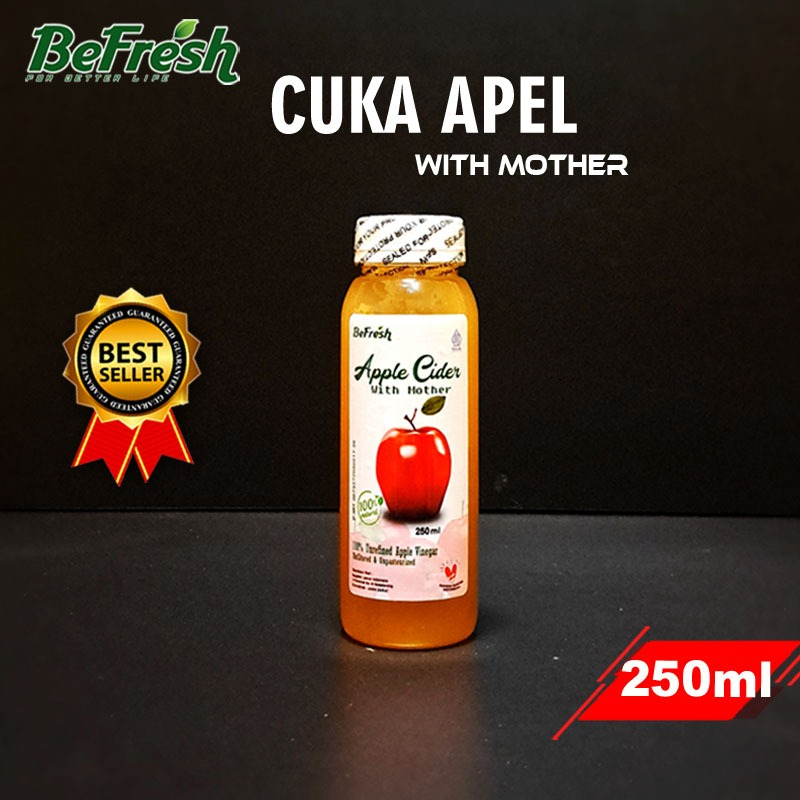 

Termurah | TD4 | Cuka Apel 250ml - Apple Cider Vinega With The Mother Original untuk kesehatan dan Diet